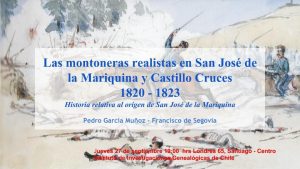 Montoneras San José